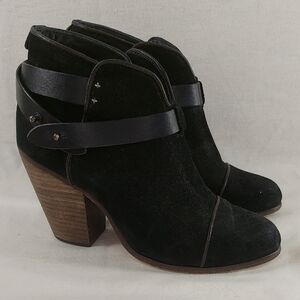 Black Rag & Bone Ankle Boots